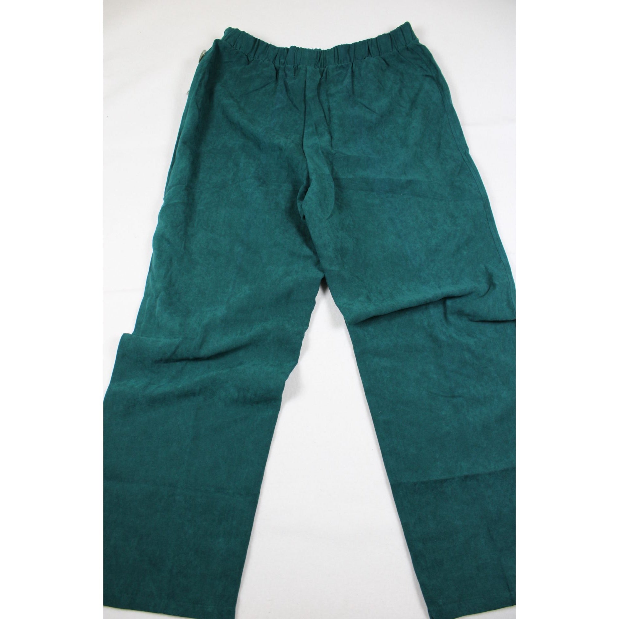 NWT Passports Womens Elastic Waist Green Pants XL
