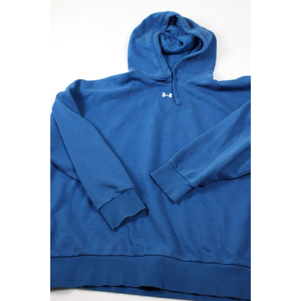 Under Armour Mens Blue Pullover Hoodie Sweatshirt Size Large