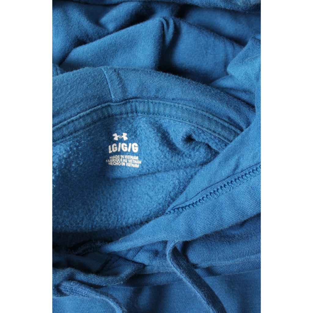 Under Armour Mens Blue Pullover Hoodie Sweatshirt Size Large