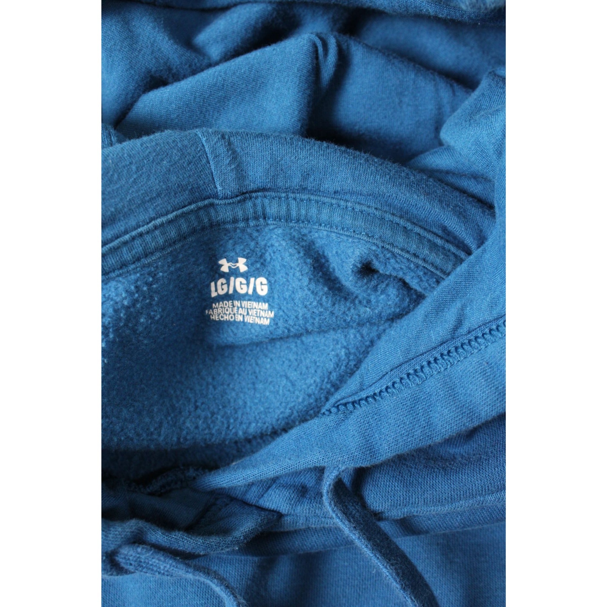 Under Armour Mens Blue Pullover Hoodie Sweatshirt Size Large