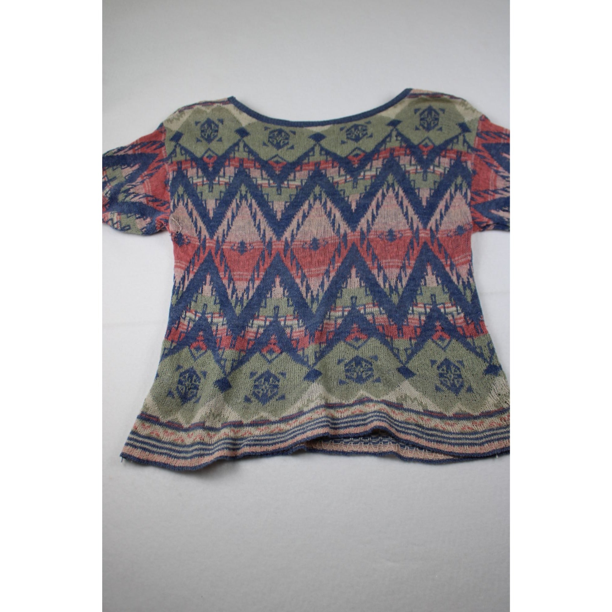 Denim & Supply Ralph Lauren Southwestern Knit Top — Women's XS