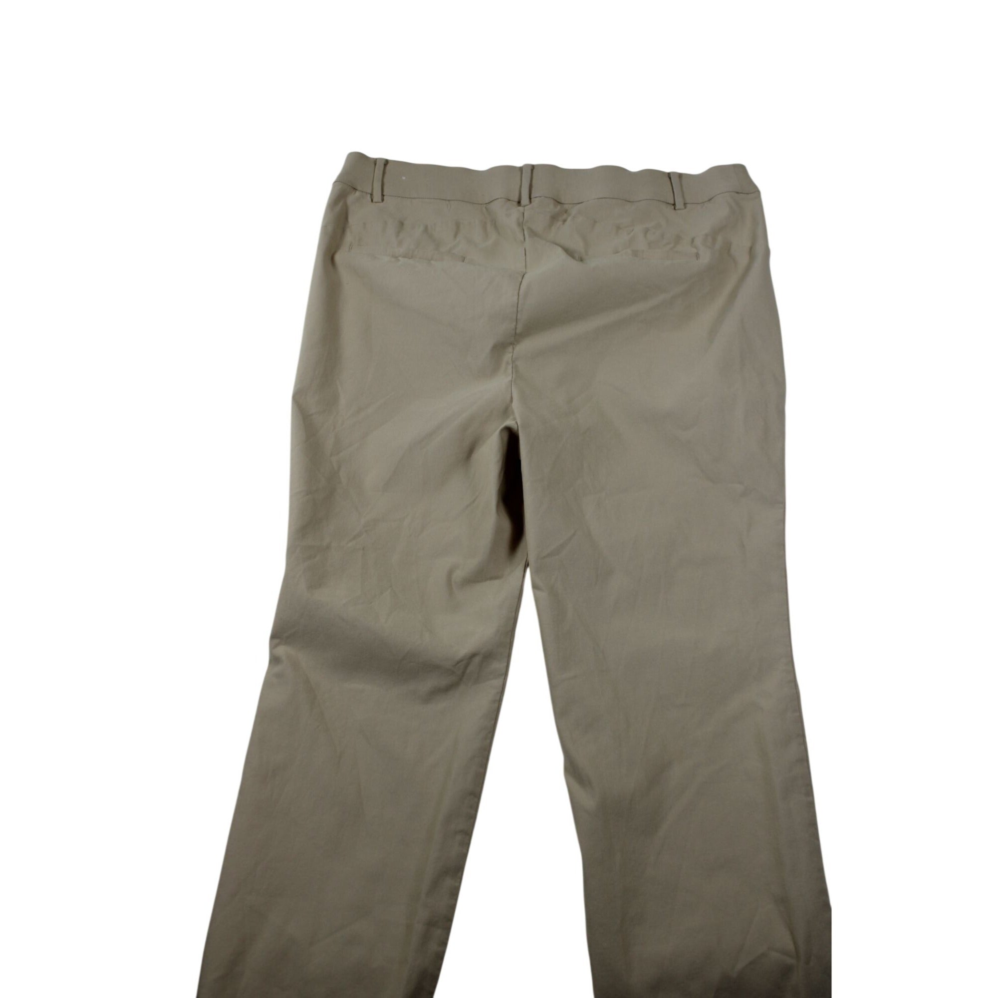 Lane Bryant Womens Beige Wide-Leg Pants Size 20