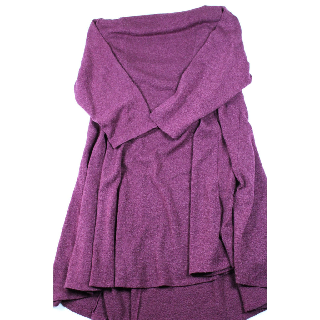 Torrid Womens Burgundy Long Sleeve Swing Tunic Top Size 2
