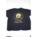 Chris Stapleton Graphic Tee Black Western Cowboy Rider Design Short Sleeve Unisex Size L