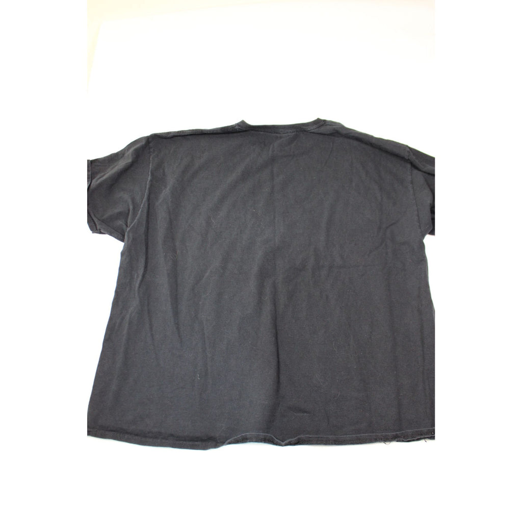 Chris Stapleton Graphic Tee Black Western Cowboy Rider Design Short Sleeve Unisex Size L