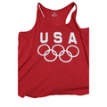USA Olympic Red Racerback Tank Top XXL Womens
