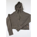 Sweaty Betty Cropped Hoodie Sweatshirt With Rose Gold Accents Womens S