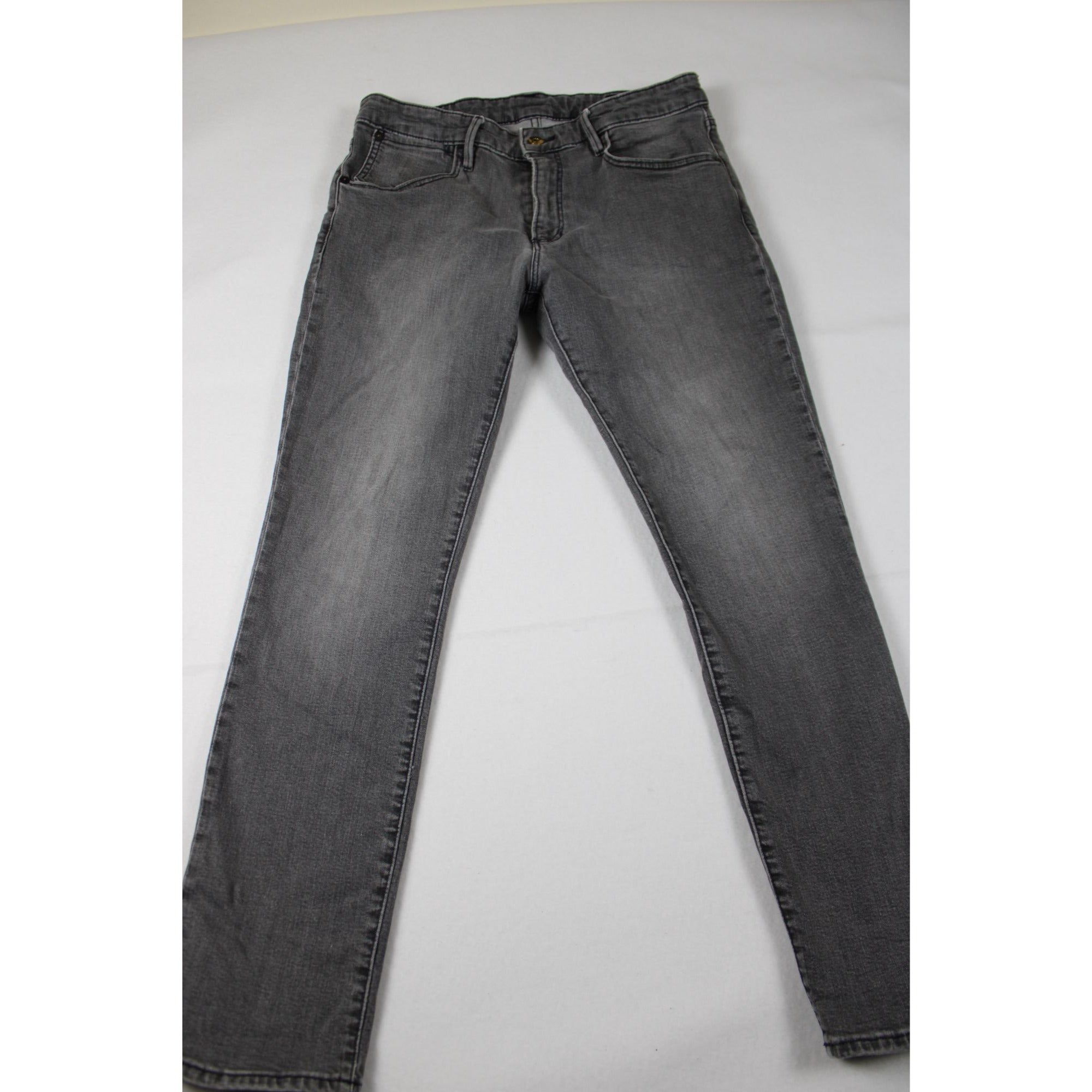 Bonobos Mens Gray Slim Fit Jeans Size 33/30 Classic Denim Pants