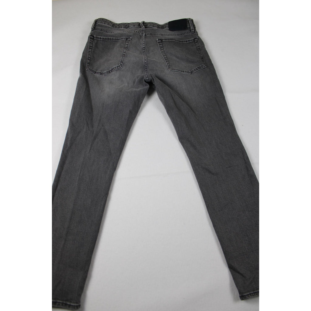 Bonobos Mens Gray Slim Fit Jeans Size 33/30 Classic Denim Pants