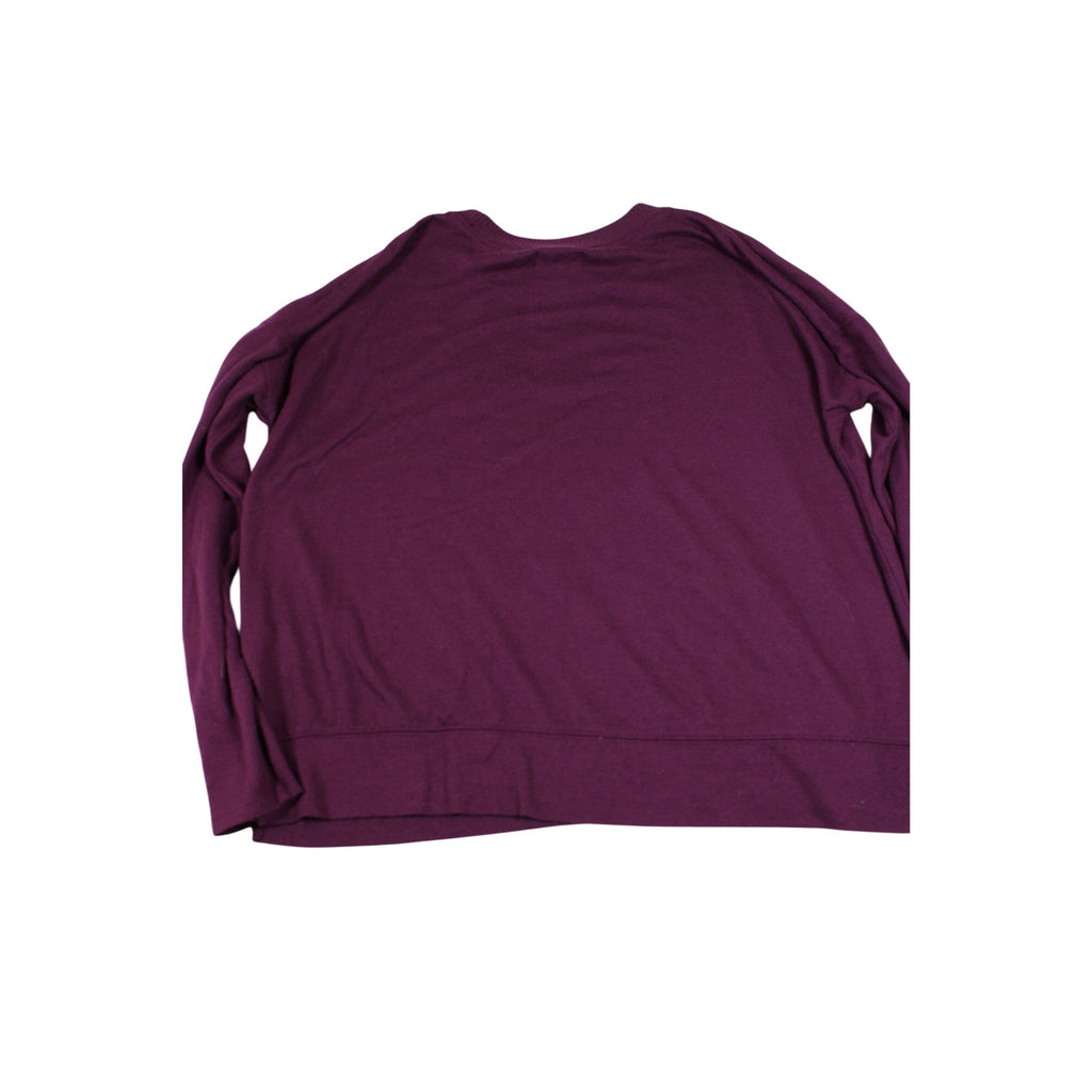 Lucky Brand Purple Crewneck Lightweight Long Sleeve Sweater M