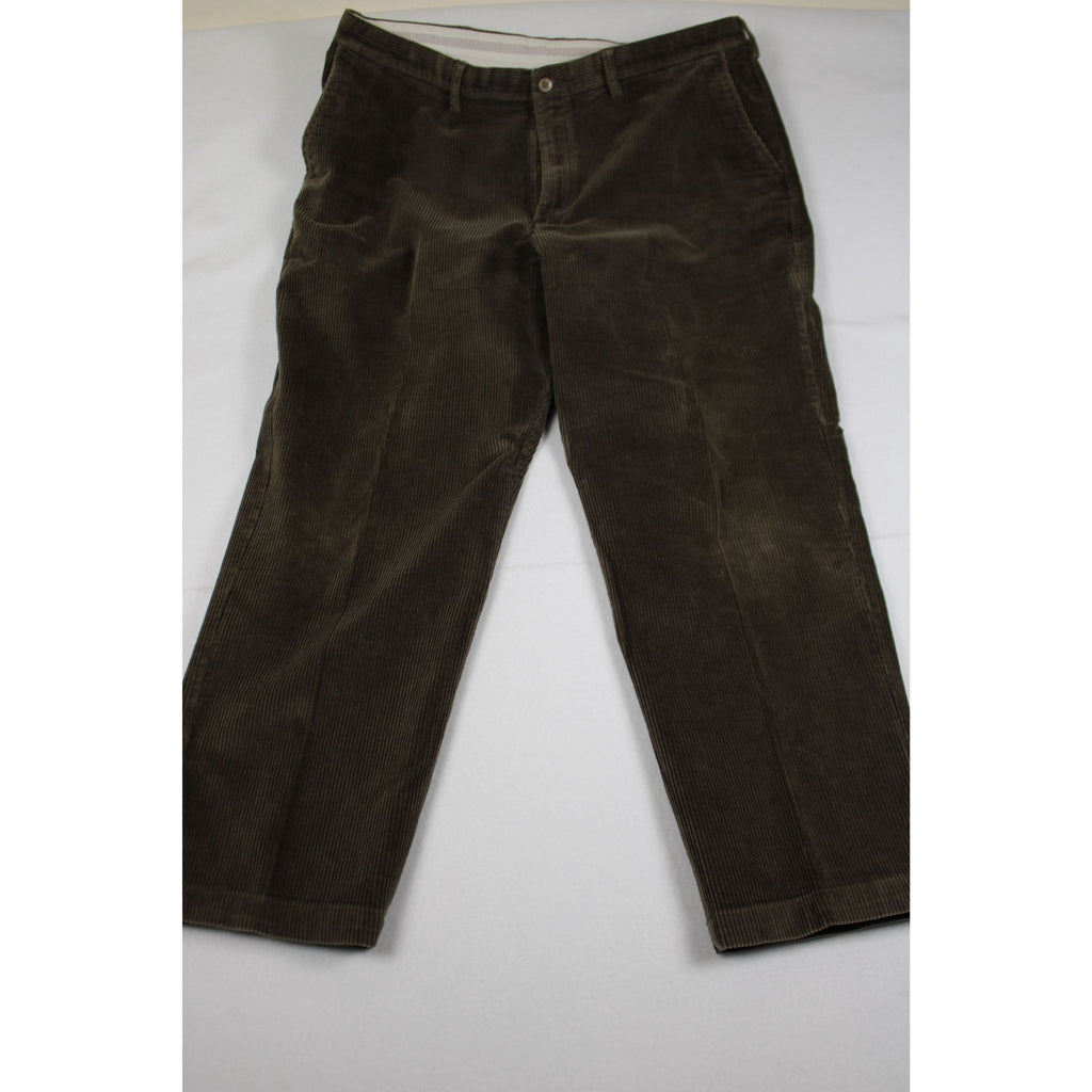 avane Corduroy Pants — Earth Brown Wide Wale, 40W × 30L