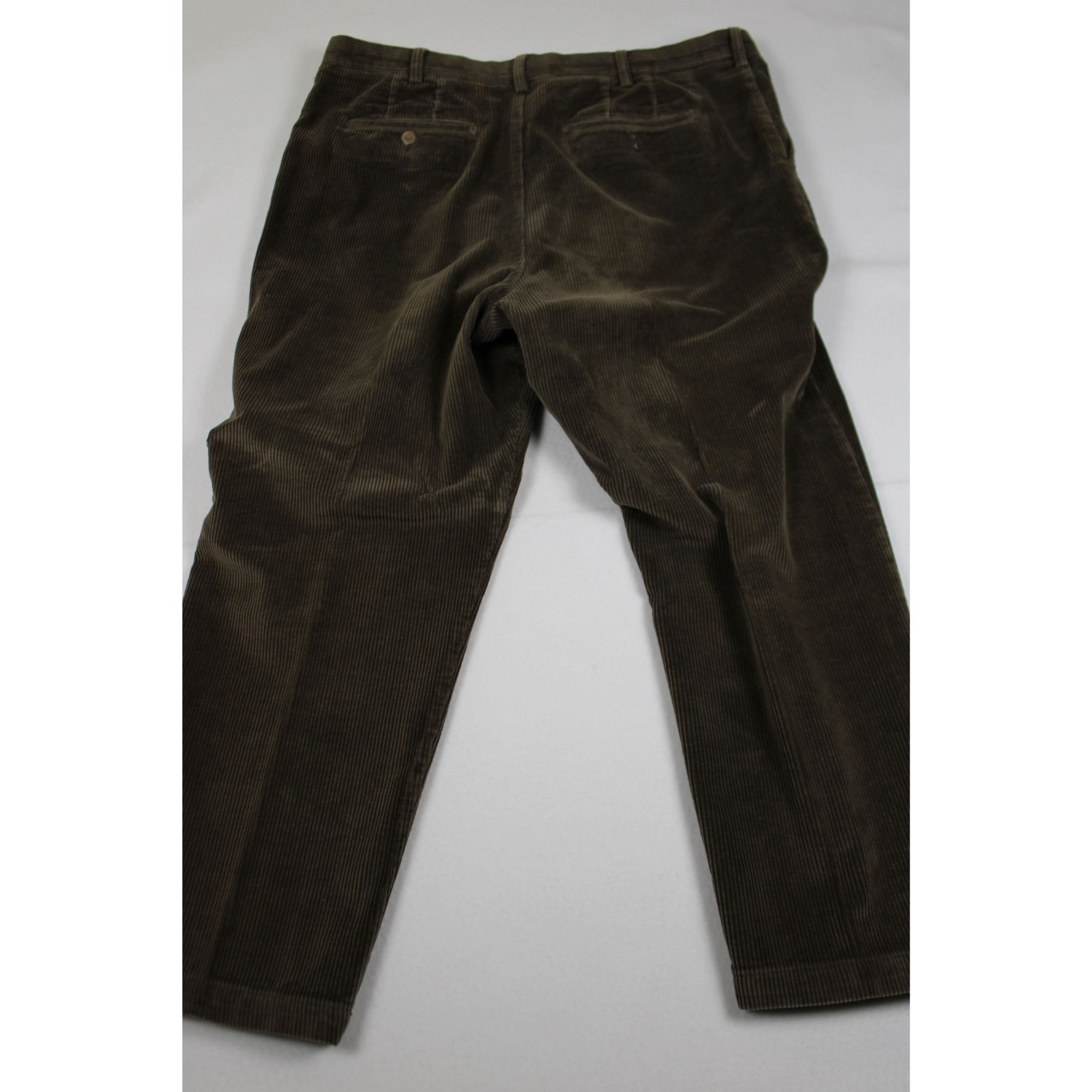 avane Corduroy Pants — Earth Brown Wide Wale, 40W × 30L