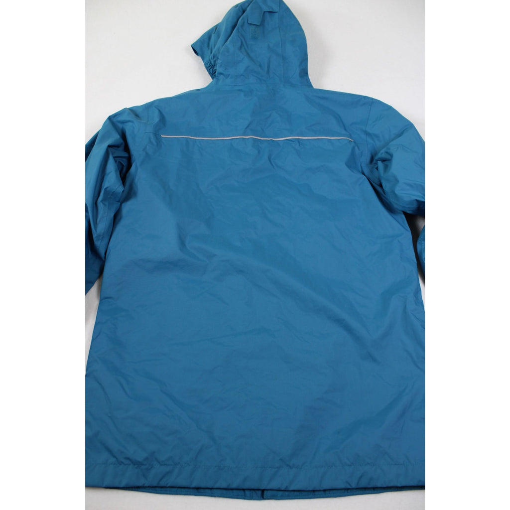 Columbia Omni-Tech Youth XL Waterproof Hooded Jacket Blue