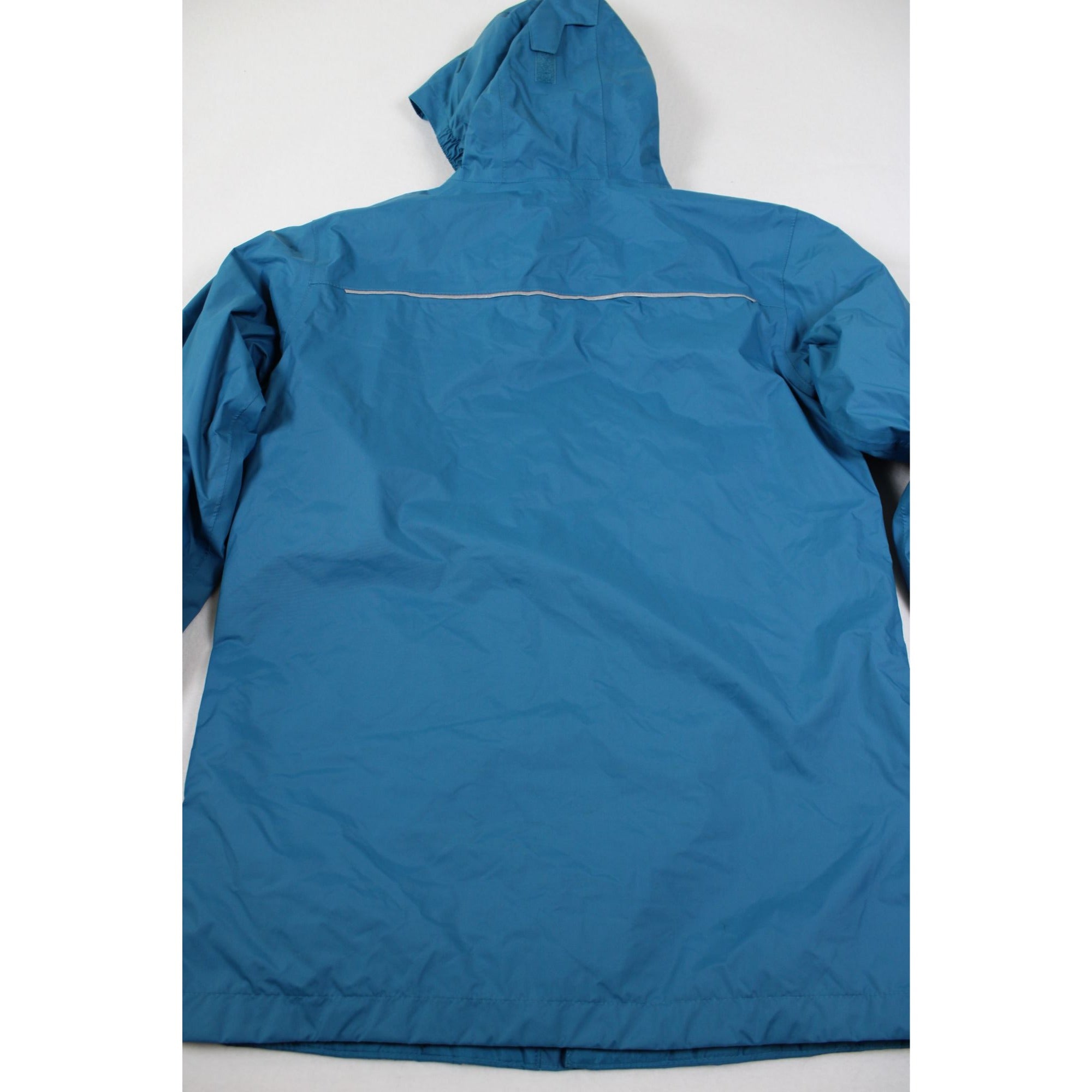 Columbia Omni-Tech Youth XL Waterproof Hooded Jacket Blue