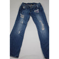 Armani Exchange Distressed Blue Denim Jeans Womens Size 6 Short