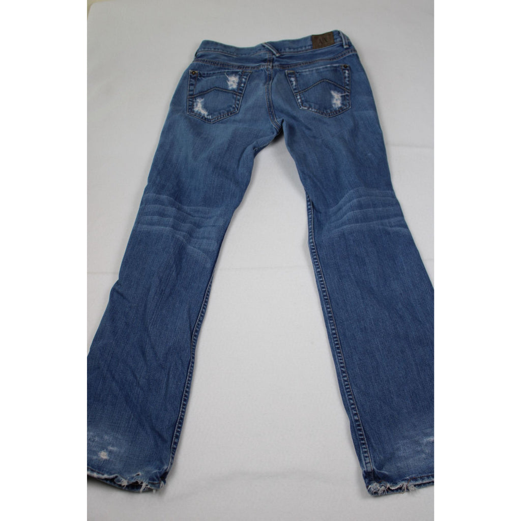Armani Exchange Distressed Blue Denim Jeans Womens Size 6 Short