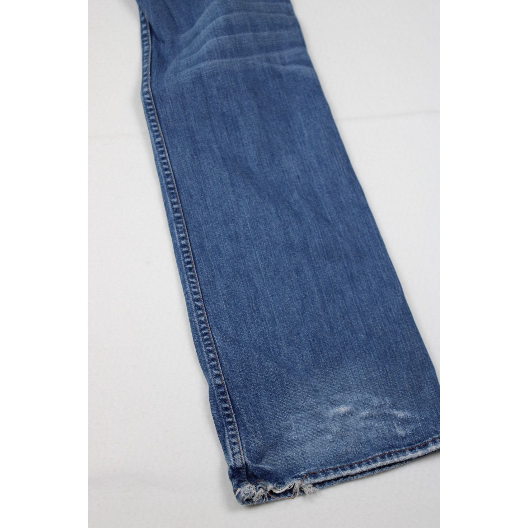 Armani Exchange Distressed Blue Denim Jeans Womens Size 6 Short