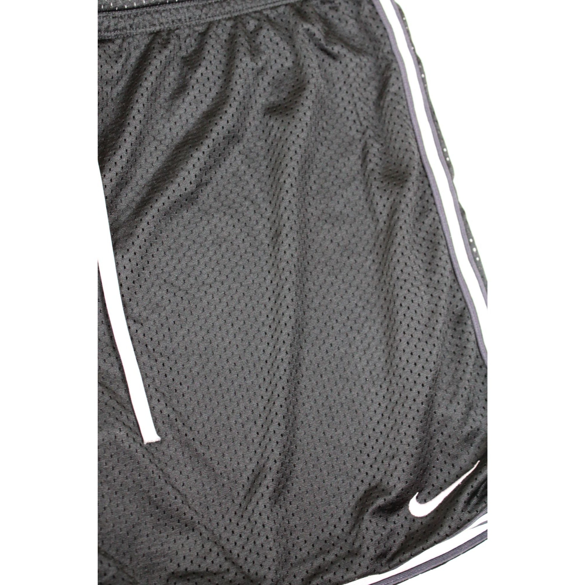 Nike Womens Black Mesh Basketball Shorts XL