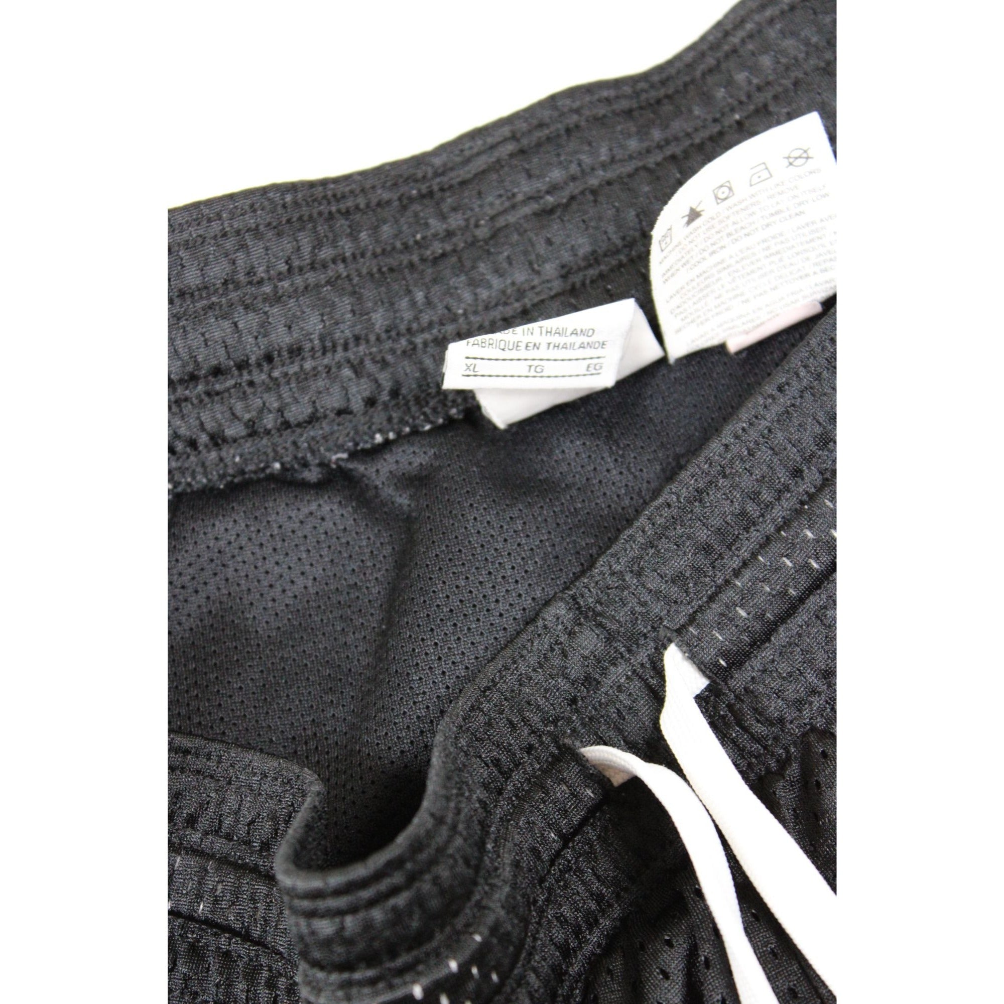 Nike Womens Black Mesh Basketball Shorts XL