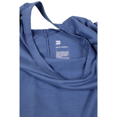 All In Motion Blue Long Sleeve Activewear Top Womens Large