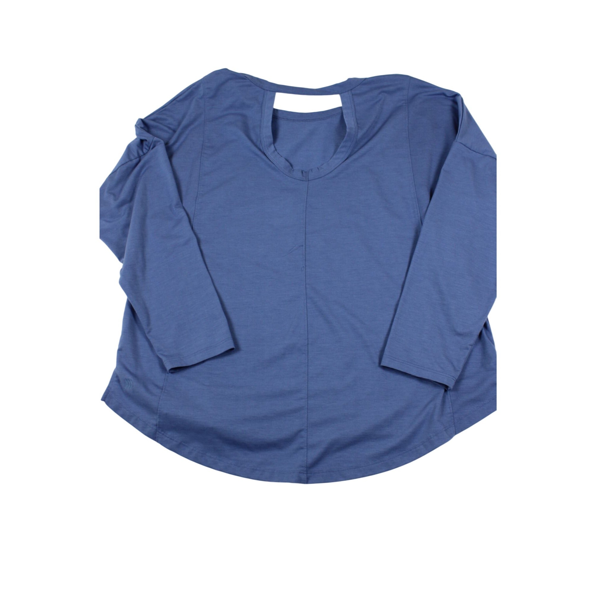 All In Motion Blue Long Sleeve Activewear Top Womens Large