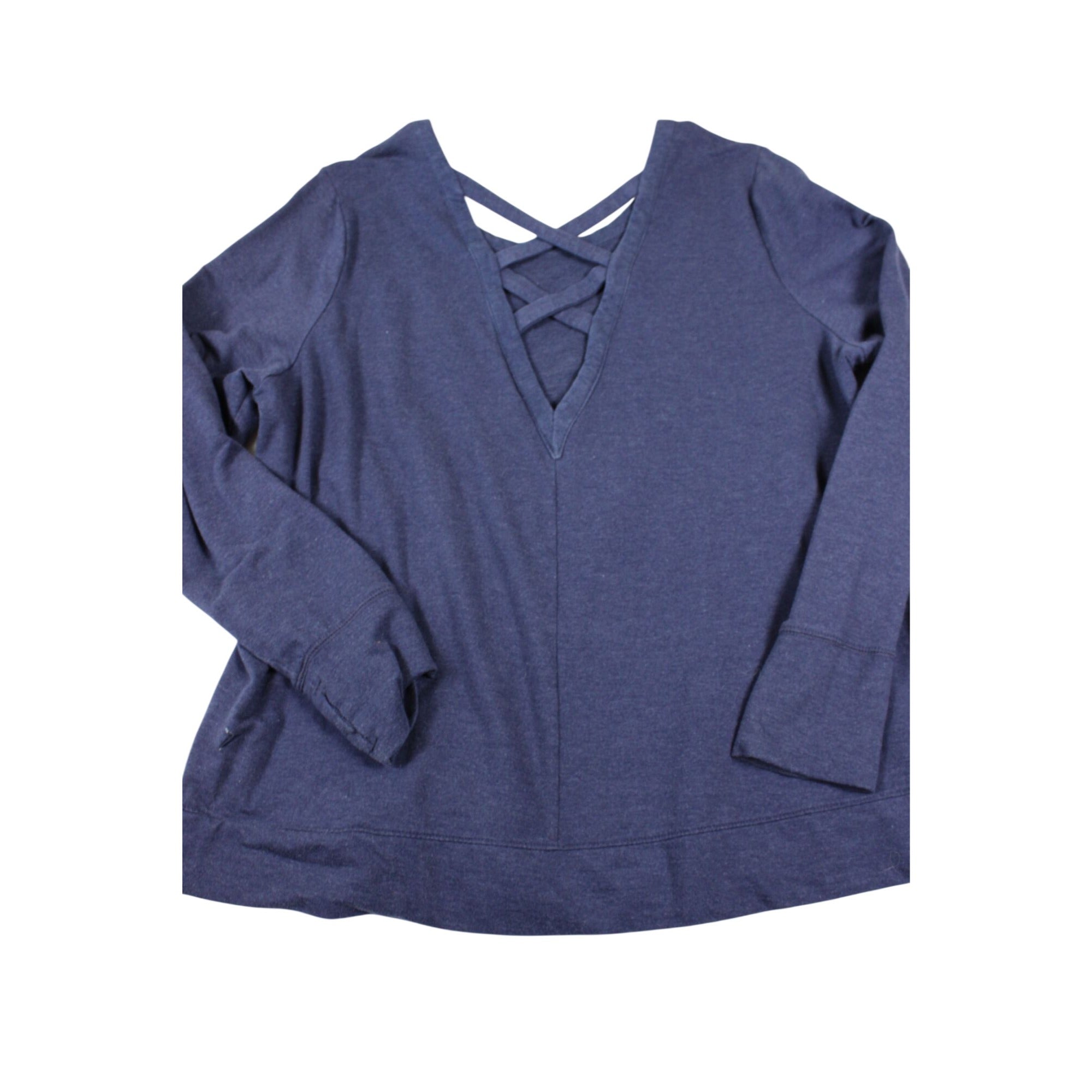 Old Navy Active Womens Long Sleeve Crisscross Back Top XXL