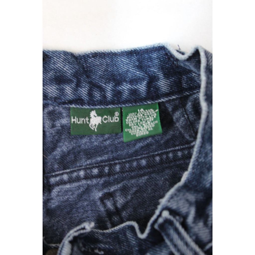 Vintage Hunt Club Womens High-Waisted Straight-Leg Denim Jeans Size 14
