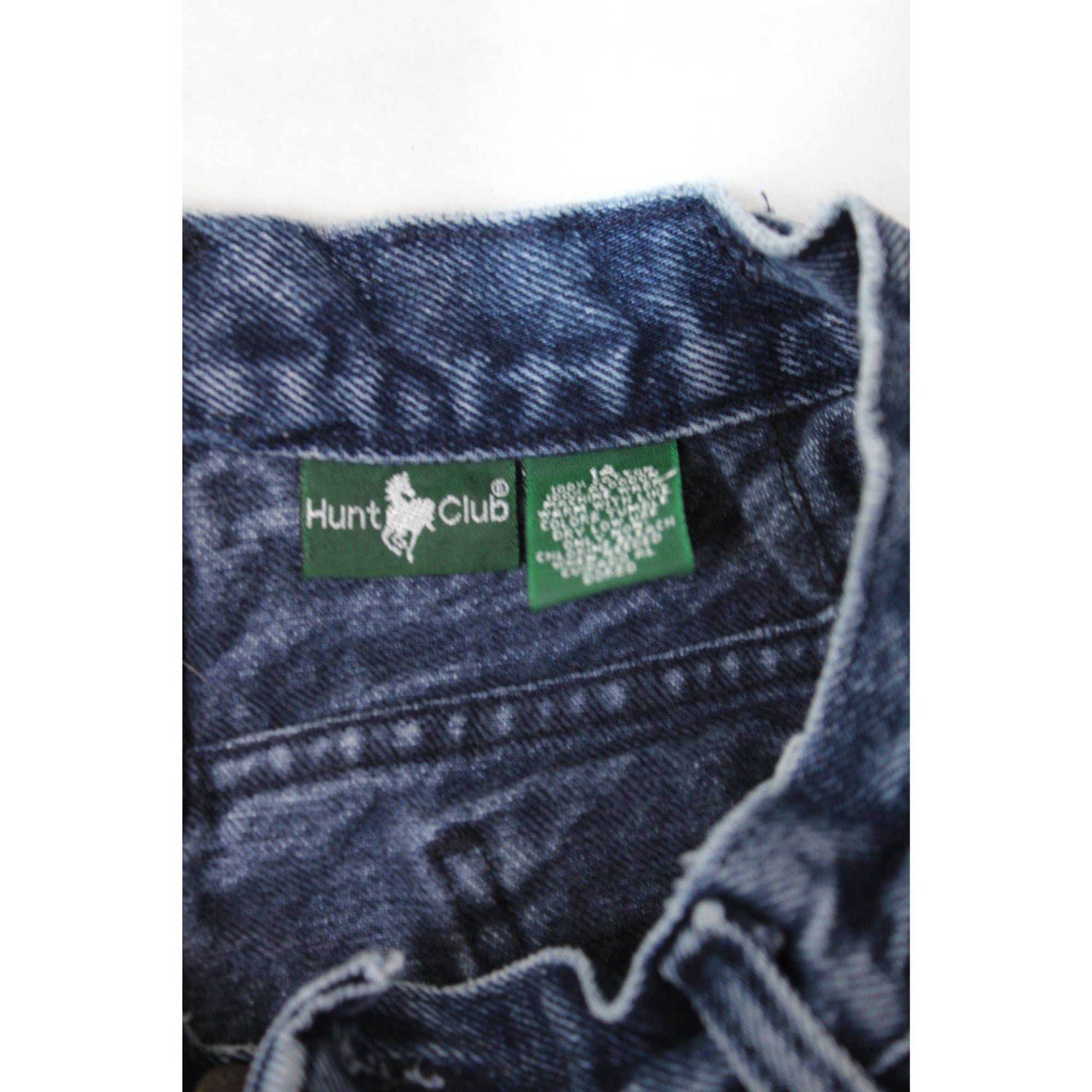 Vintage Hunt Club Womens High-Waisted Straight-Leg Denim Jeans Size 14