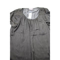 Philosophy Womens Embroidered Scoop Neck Top 2X Short Sleeve
