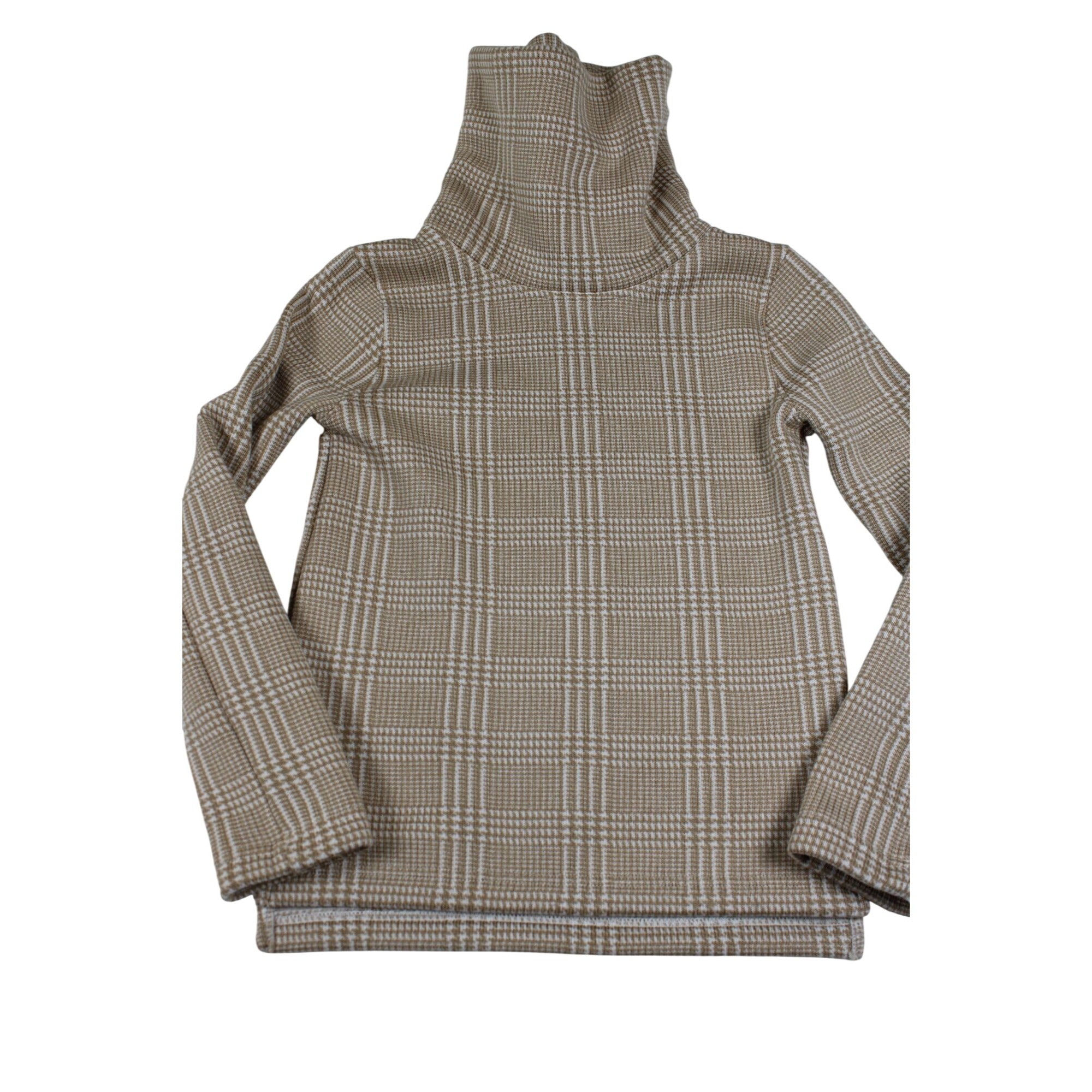 J.Crew Womens Plaid Turtleneck Sweater XXS