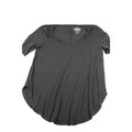 Torrid Super Soft Black Knit Short Sleeve V-Neck Womens Shirt Size 1