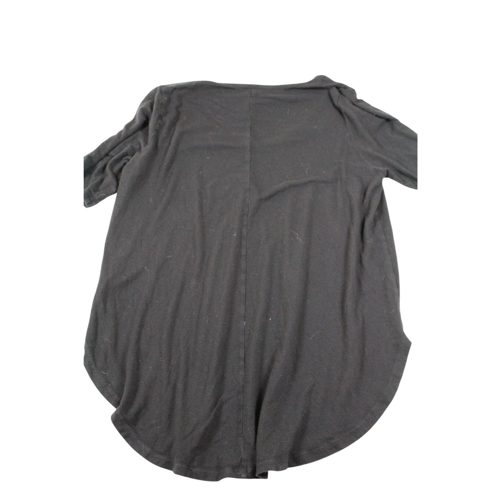 Torrid Super Soft Black Knit Short Sleeve V-Neck Womens Shirt Size 1