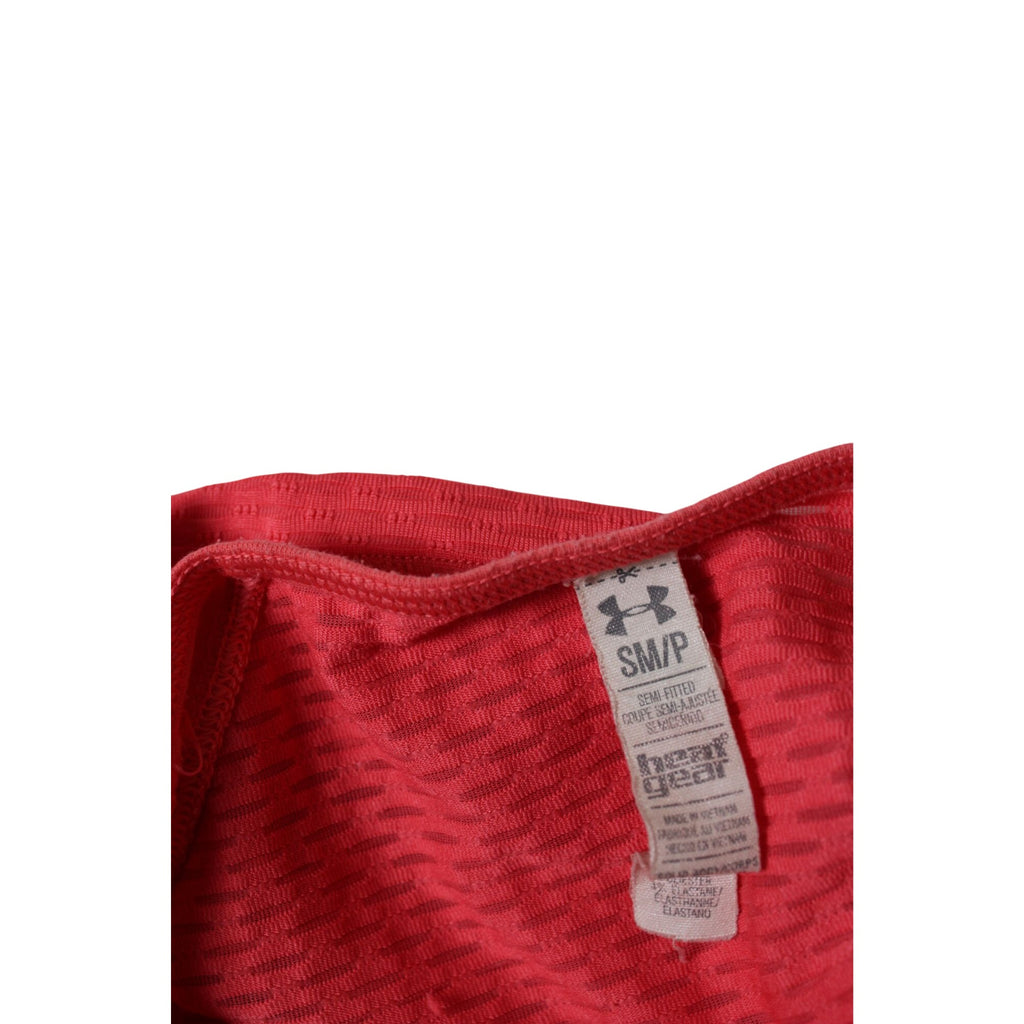 Under Armour HeatGear Red Women’s Long Sleeve Semi-Fitted Shirt S