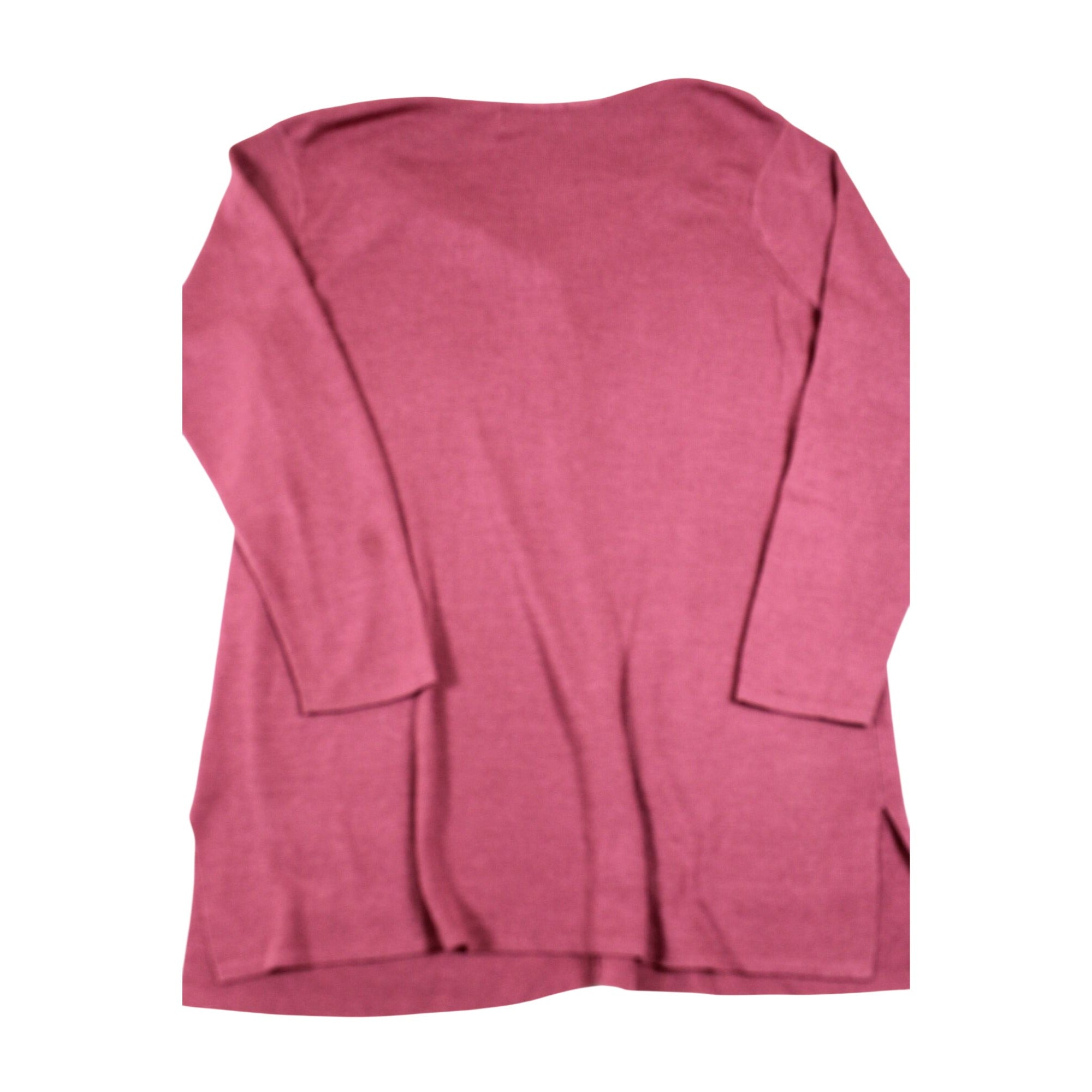 Elisabeth By Liz Claiborne Womens Burgundy Button Down Cardigan Sweater 1X
