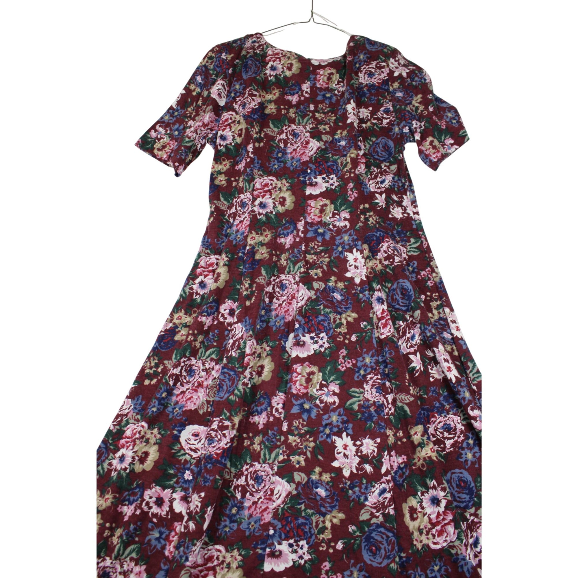 Floral Button-Front Midi Dress By Maggie Lawrence