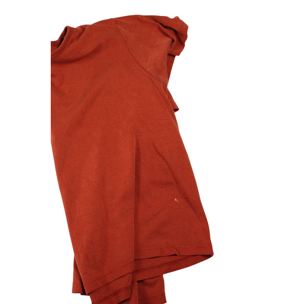 Plus Size Rust Orange Short Sleeve Top By Designs Lane Bryant 22/24