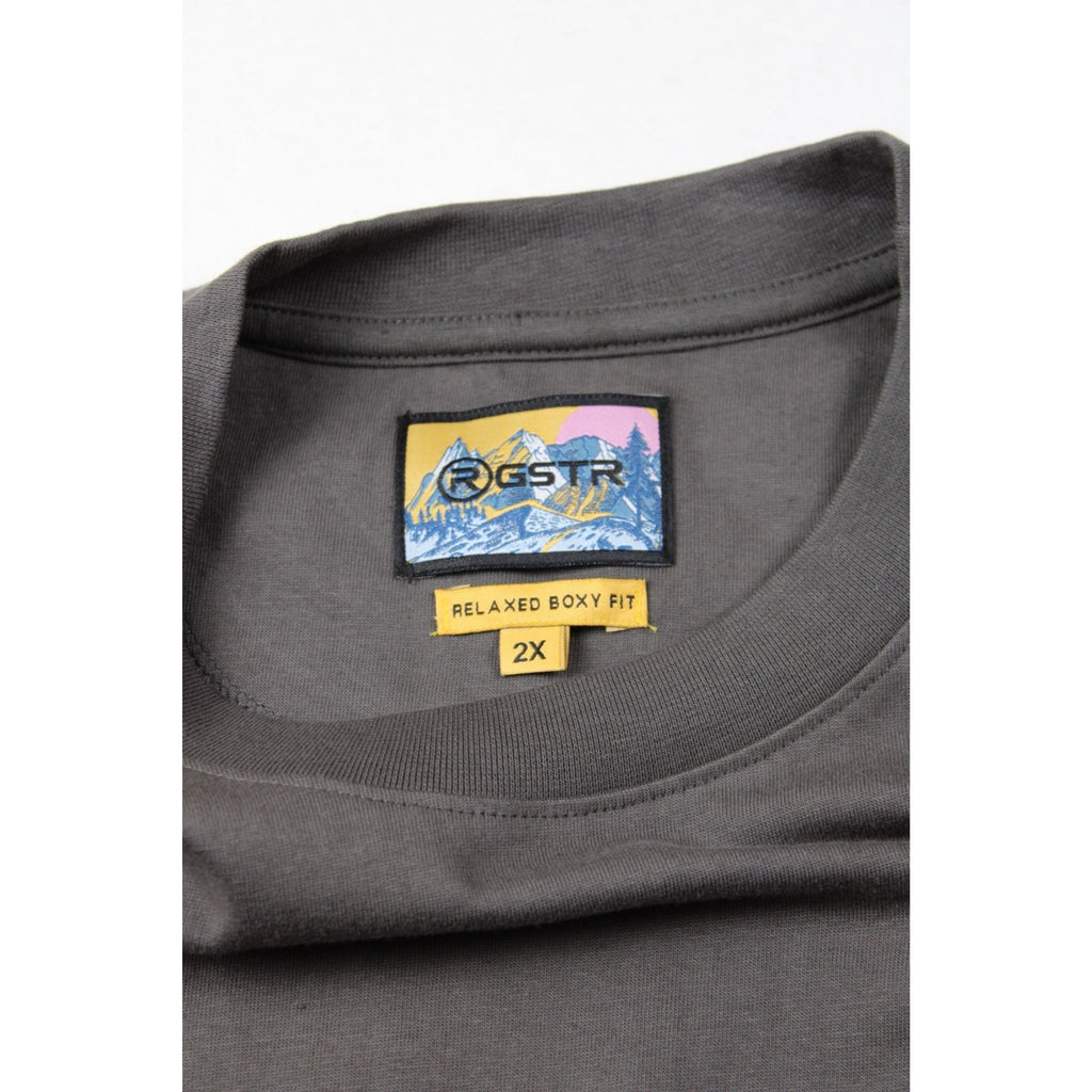 NWOT Relaxed Boxy Fit Gray T-Shirt By RGSTR 2X Cotton