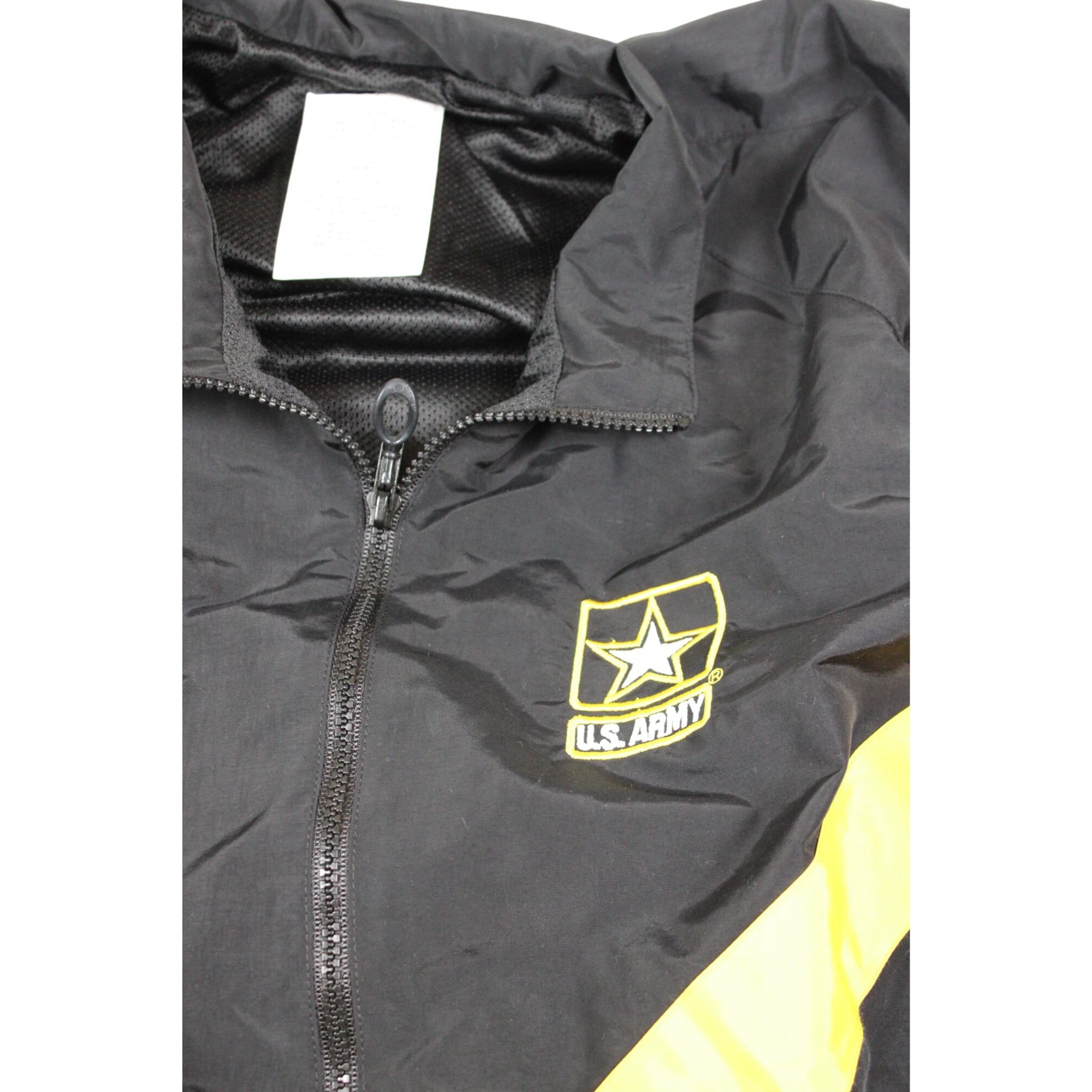 Army Black & Yellow Physical Fitness Uniform Jacket