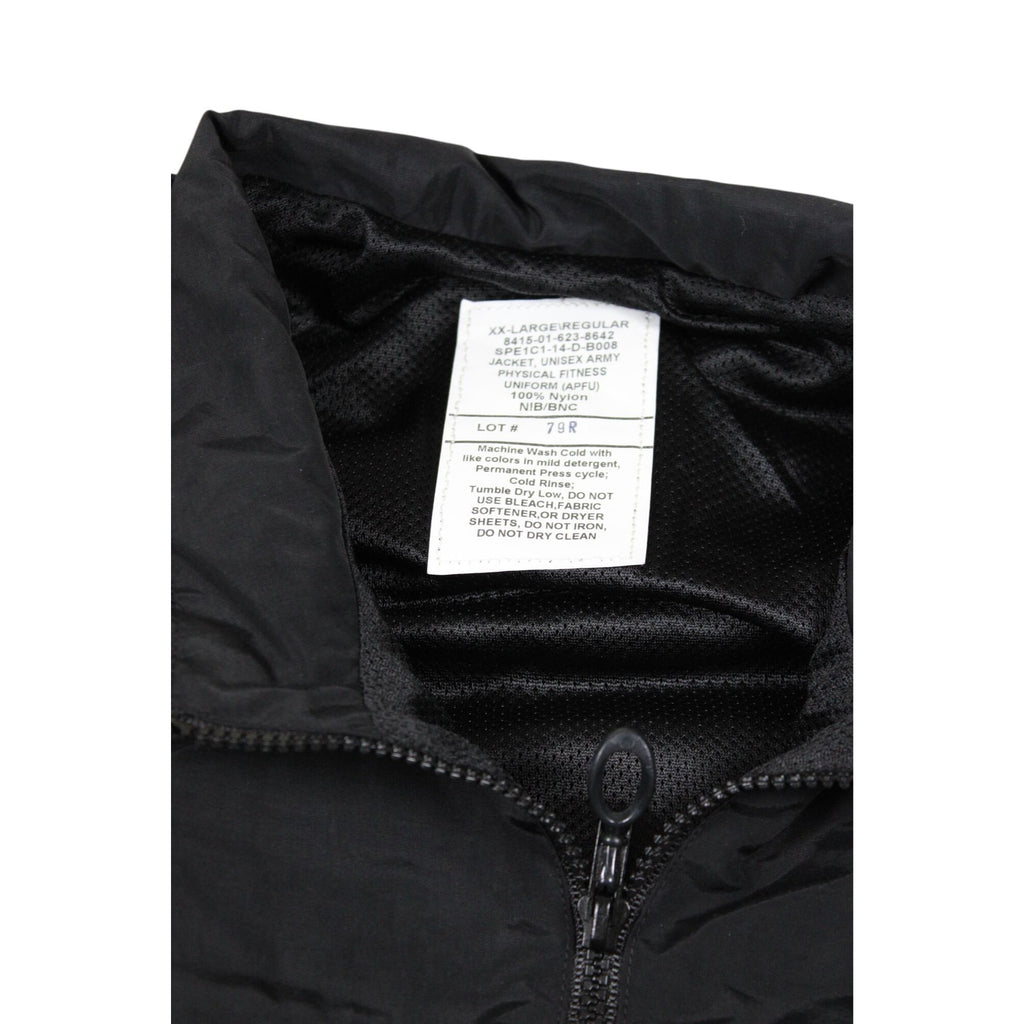 Army Black & Yellow Physical Fitness Uniform Jacket