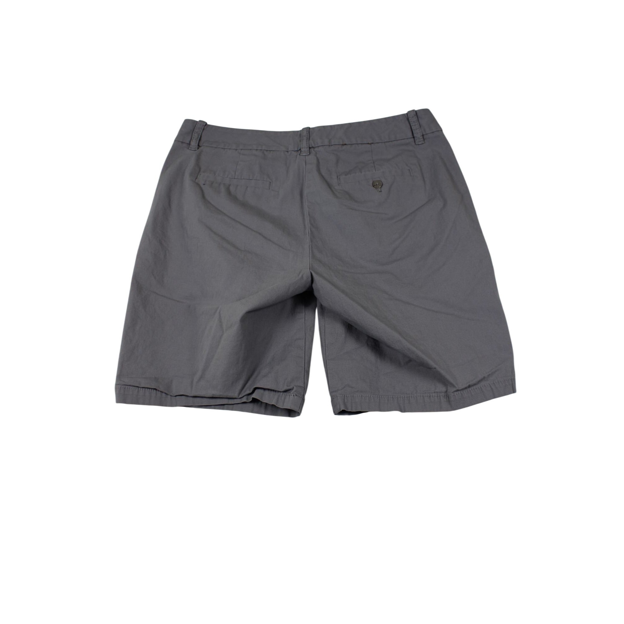J.Crew Womens Bermuda Gray Cotton Blend Shorts Size 2