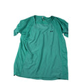 Under Armour Womens Green Short Sleeve Performance Shirt Lightweight & Stretchy Size S