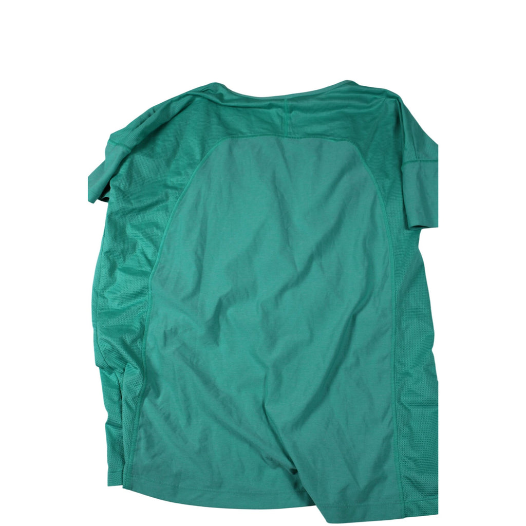 Under Armour Womens Green Short Sleeve Performance Shirt Lightweight & Stretchy Size S