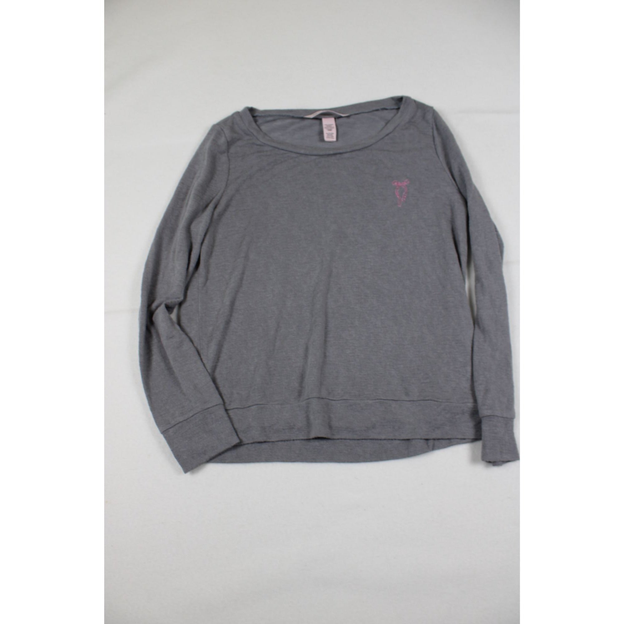 Victorias Secret Gray Long-Sleeve Top  XS