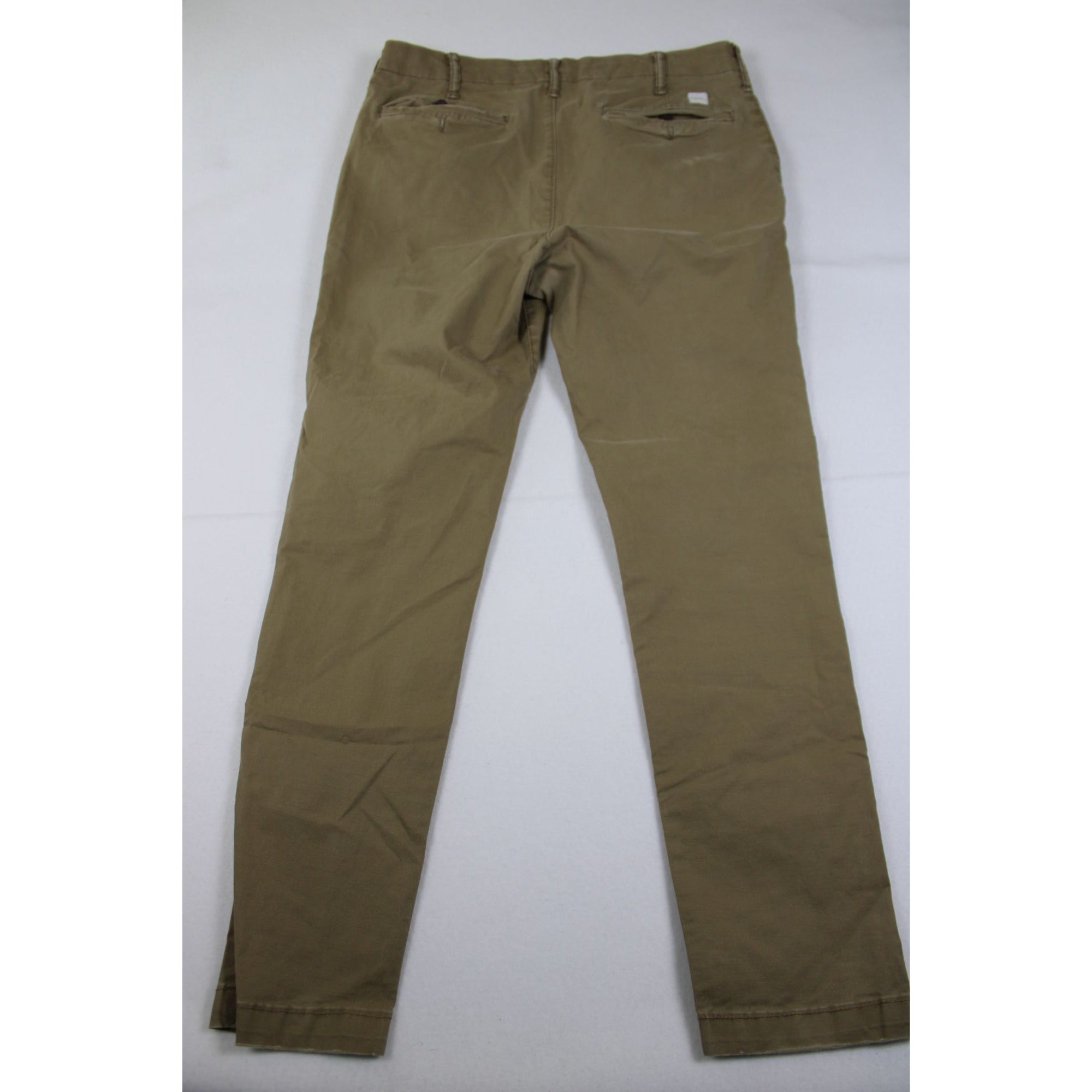 American Eagle Mens Slim Fit Khaki Pants 34x34 Cotton Blend Casual Wear