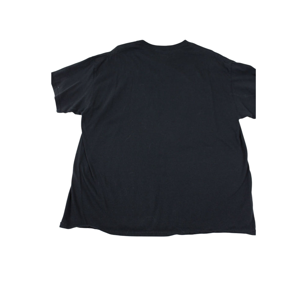 Nirvana Smiley Face Graphic Band Tee Black XL