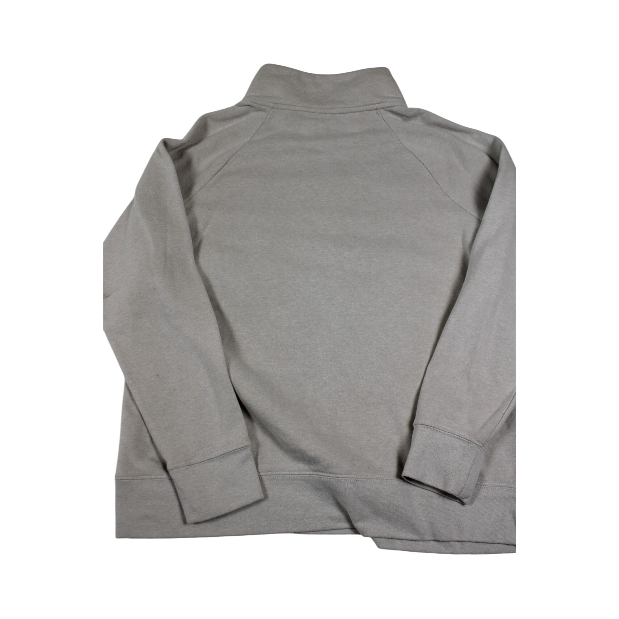 Under Armour Mens Gray HeatGear 1/4 Zip Pullover Sweatshirt Size Large