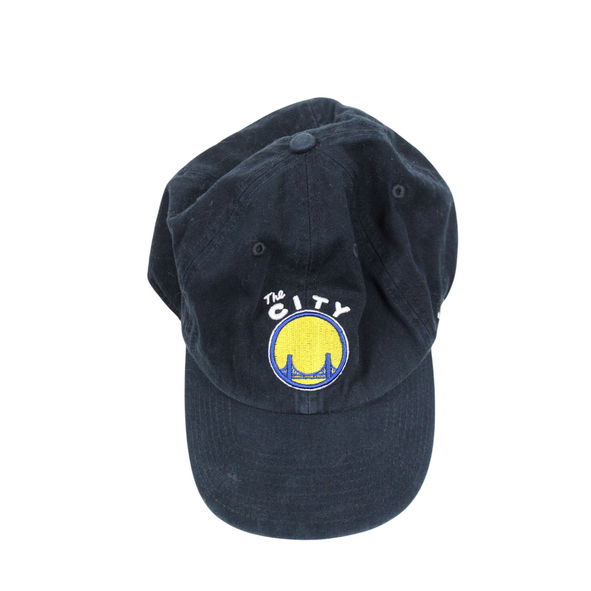 The City Logo Warriors Cap By 47 Brand OSFA Blue Cotton Adjustable Hat
