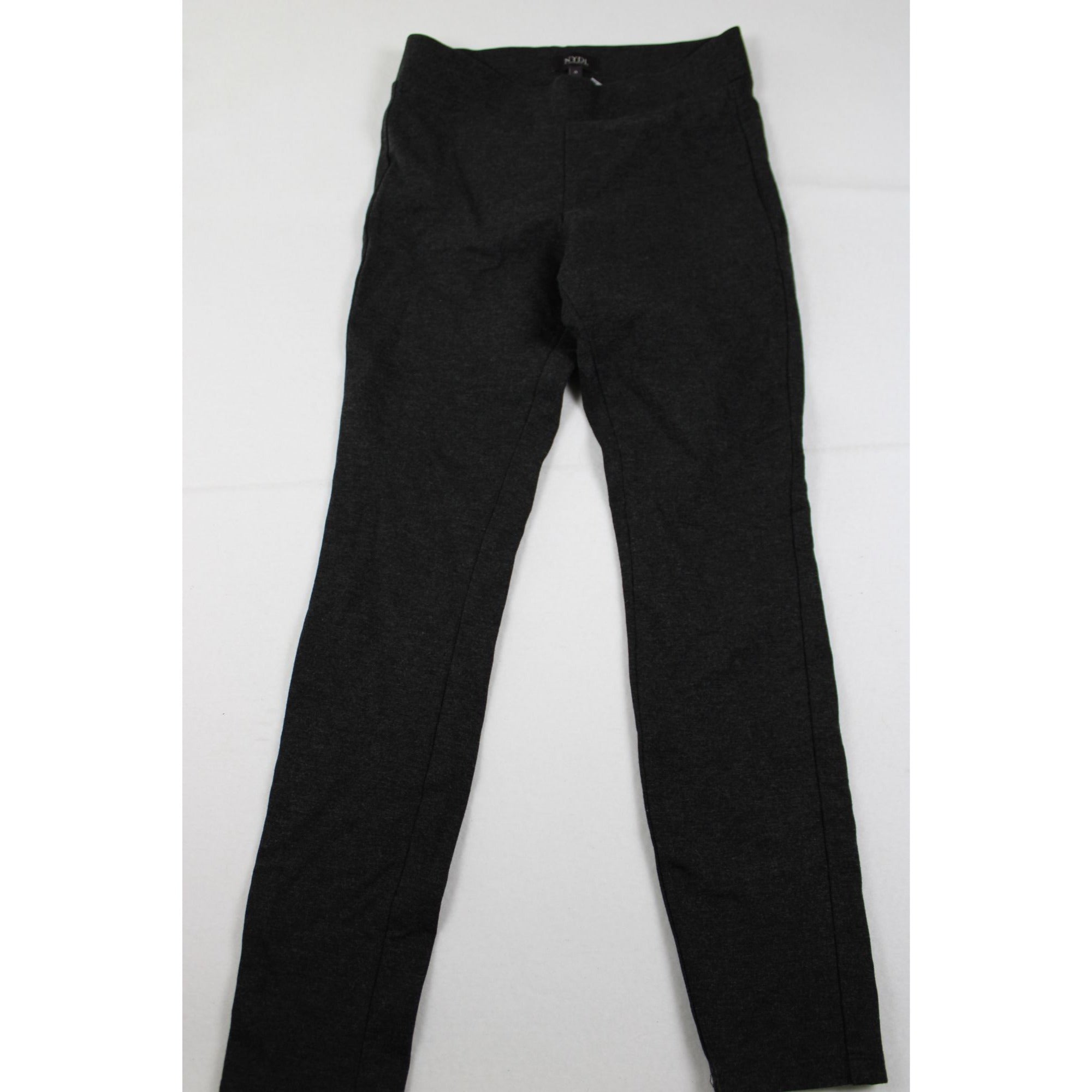 NYDJ Womens Charcoal Gray Stretch Leggings Size 0