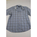 Bugatchi Uomo Glen Plaid Houndstooth Shirt — Contrast Trim, Men's XL