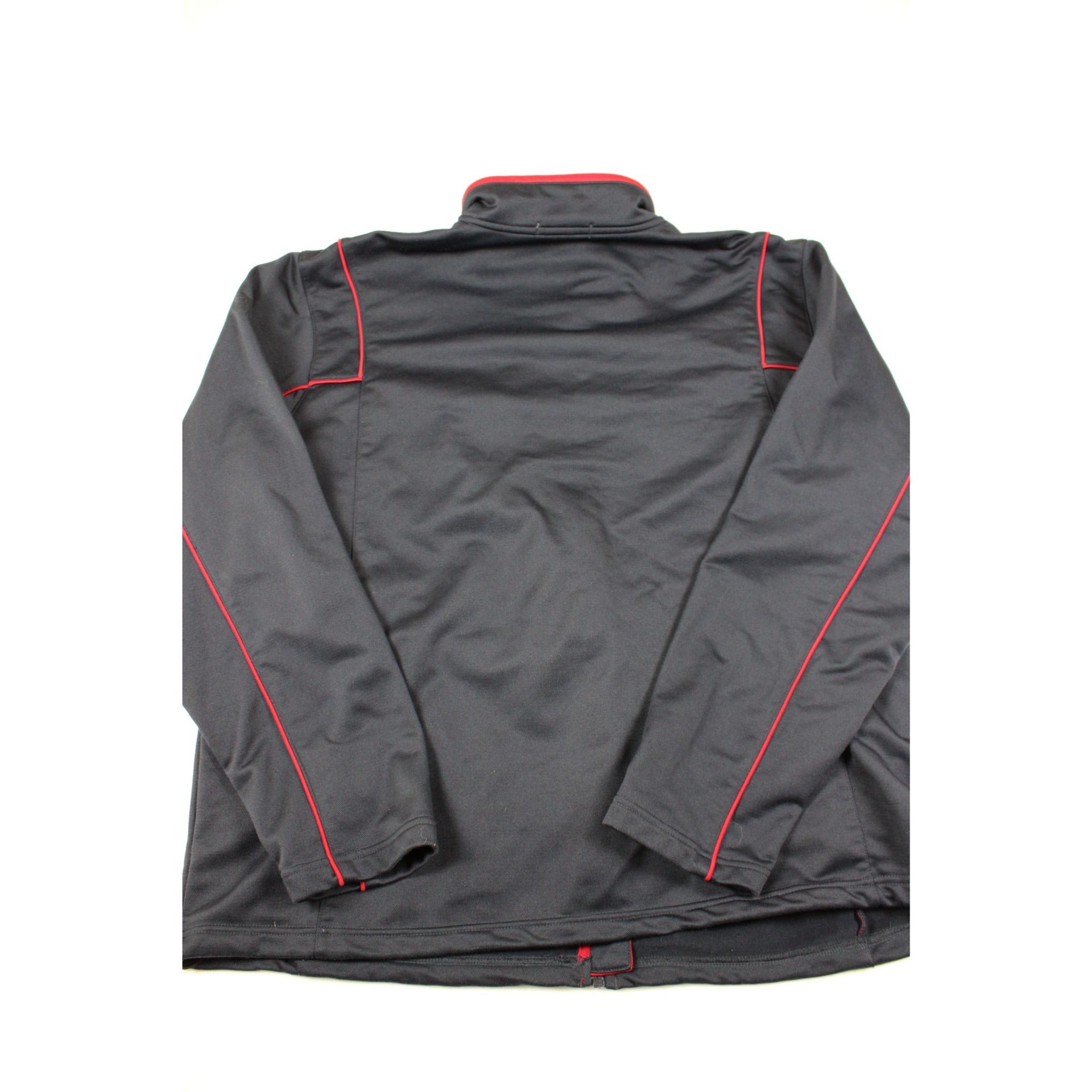 Outer Boundary Black & Red Full-Zip Jacket Canada Maple Leaf Logo 2XL